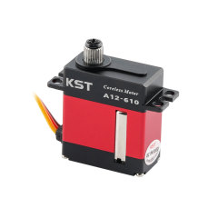 KST A12-610 V8.0 HV Mini Servo 9kg 0.10sec/60degree with Soft Start for Glider Wing