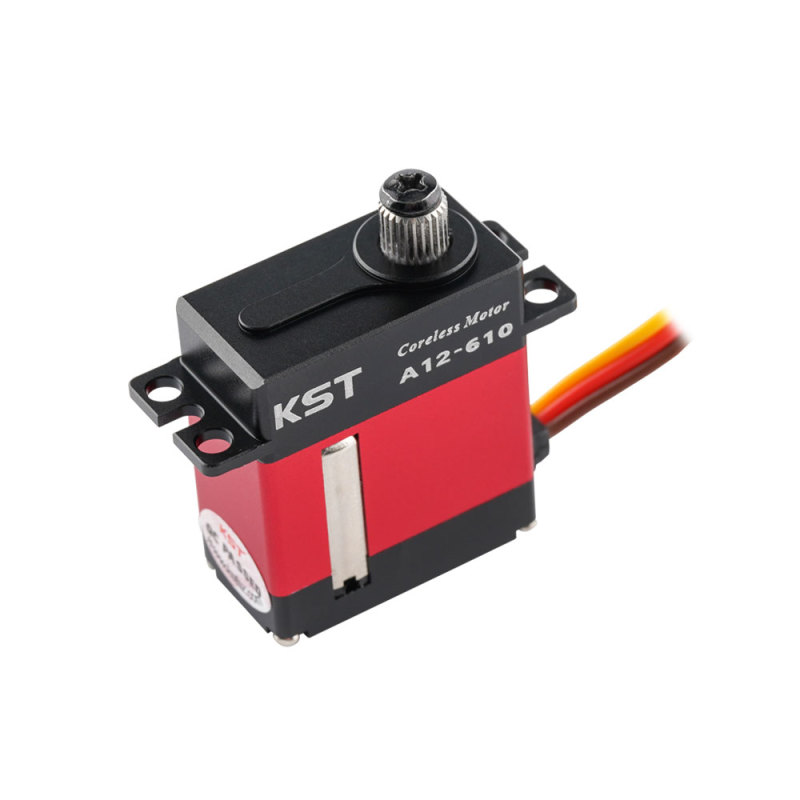 KST A12-610 V8.0 HV Mini Servo 9kg 0.10sec/60degree with Soft Start for Glider Wing