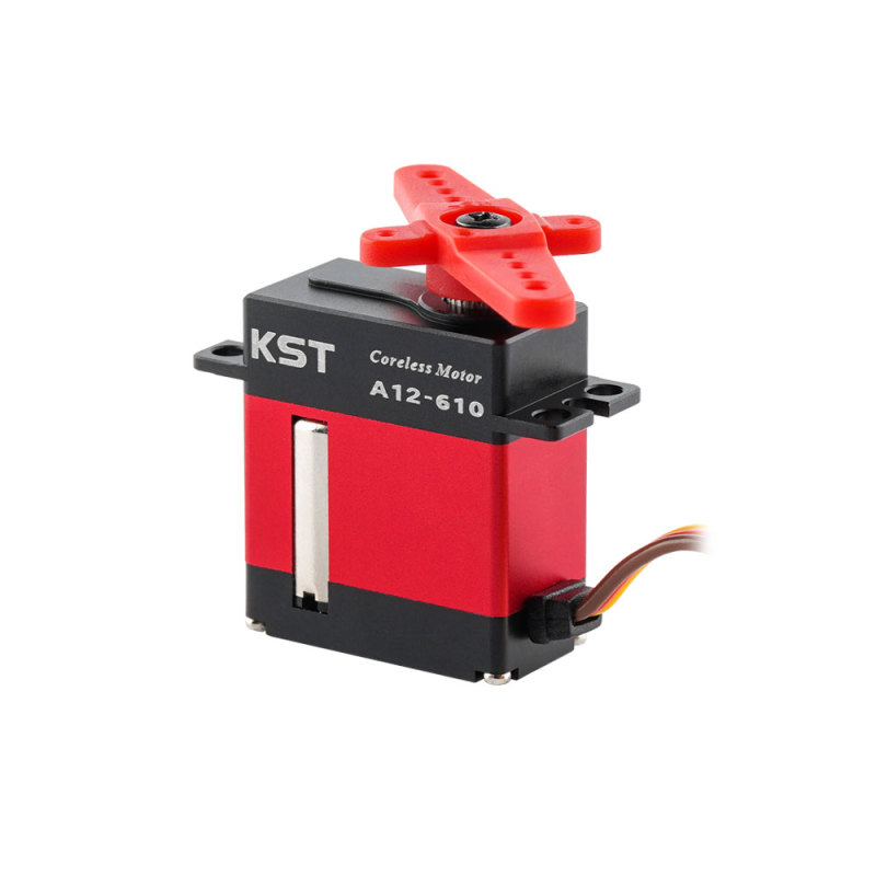KST A12-610 V8.0 HV Mini Servo 9kg 0.10sec/60degree with Soft Start for Glider Wing