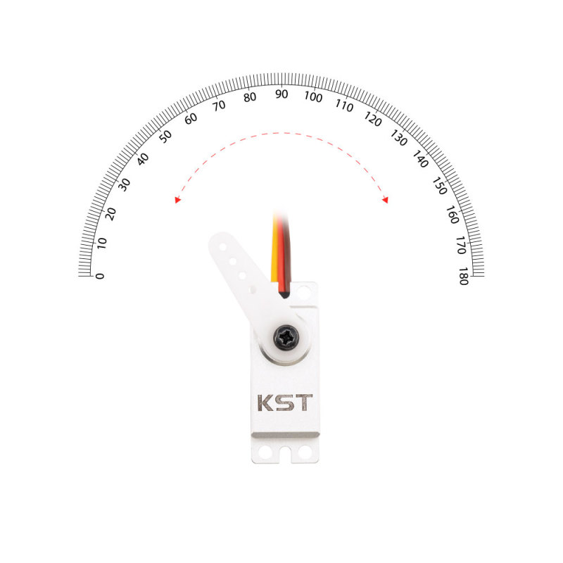 KST DS213MG V8.0 Micro Coreless 3.0Kgf.cm 0.07sec Metal Gear Digital Servo for Gliders and Small Size RC Planes