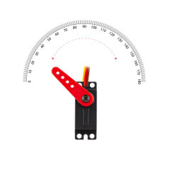 KST A12-610 V8.0 HV Mini Servo 9kg 0.10sec/60degree with Soft Start for Glider Wing