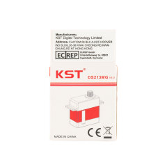 KST DS213MG V8.0 Micro Coreless 3.0Kgf.cm 0.07sec Metal Gear Digital Servo for Gliders and Small Size RC Planes