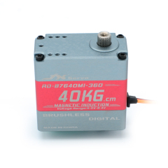 JX Servo RD-B7640MI-360 40kg 360 degree CNC Magnetic Induction Digital Metal Gear HV Servo Robotics Education Industrial