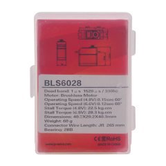 JX Servo BLS6028 28kg Brushless Metal Gear Digital Servo