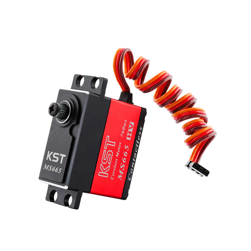 KST MS665 8.4V 7.5kg 0.04sec Coreless HV metal Gear Servo Motor