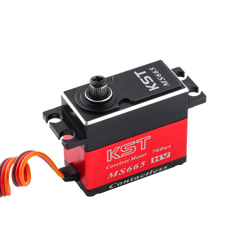 KST MS665 8.4V 7.5kg 0.04sec Coreless HV metal Gear Servo Motor
