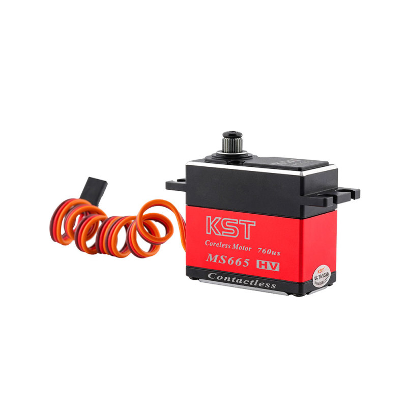 KST MS665 8.4V 7.5kg 0.04sec Coreless HV metal Gear Servo Motor