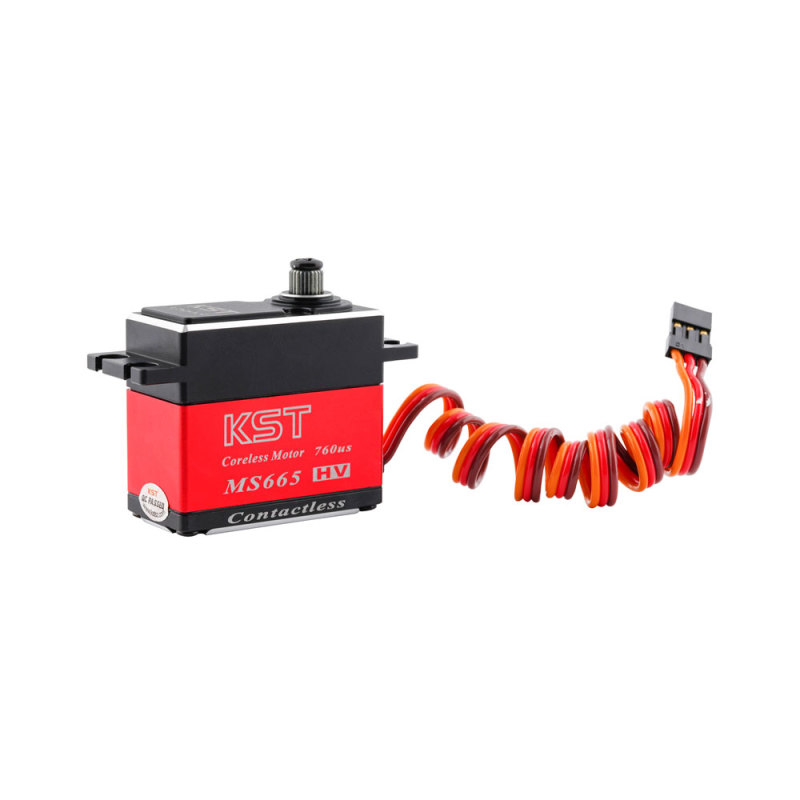 KST MS665 8.4V 7.5kg 0.04sec Coreless HV metal Gear Servo Motor