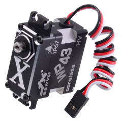 JX Servo WP43 43KG Full metal IP67 Waterproof coreless high quality servo for RC Hobby UAV Robotics and Industrial Applications.