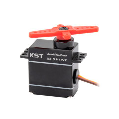 KST BLS88WP Waterproof Brushless Micro Servo 8.5kg.cm 0.07sec 8.4V for RC Car, RC Boat, RC Seaplane