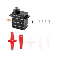 KST BLS88WP Waterproof Brushless Micro Servo 8.5kg.cm 0.07sec 8.4V for RC Car, RC Boat, RC Seaplane