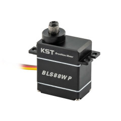 KST BLS88WP Waterproof Brushless Micro Servo 8.5kg.cm 0.07sec 8.4V for RC Car, RC Boat, RC Seaplane