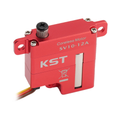 KST SV10-12A & SV10-12B Super High Voltage 14.0Kgf.cm 0.10sec/60° Wing Servo for RC Gliders and Industrial UAVs