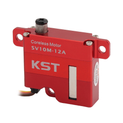 KST SV10M-12A & SV10M-12B Super High Voltage 9.0Kgf.cm 0.11sec/60° Wing Servo for RC Gliders and Industrial UAVs