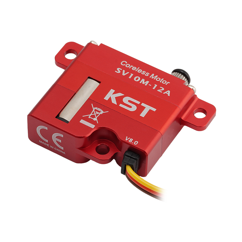 KST SV10M-12A & SV10M-12B Super High Voltage 9.0Kgf.cm 0.11sec/60° Wing Servo for RC Gliders and Industrial UAVs