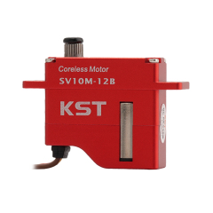 KST SV10M-12A & SV10M-12B Super High Voltage 9.0Kgf.cm 0.11sec/60° Wing Servo for RC Gliders and Industrial UAVs