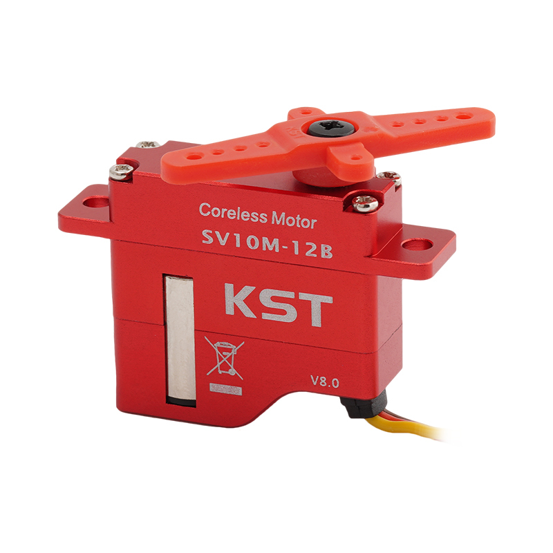 KST SV10M-12A & SV10M-12B Super High Voltage 9.0Kgf.cm 0.11sec/60° Wing Servo for RC Gliders and Industrial UAVs