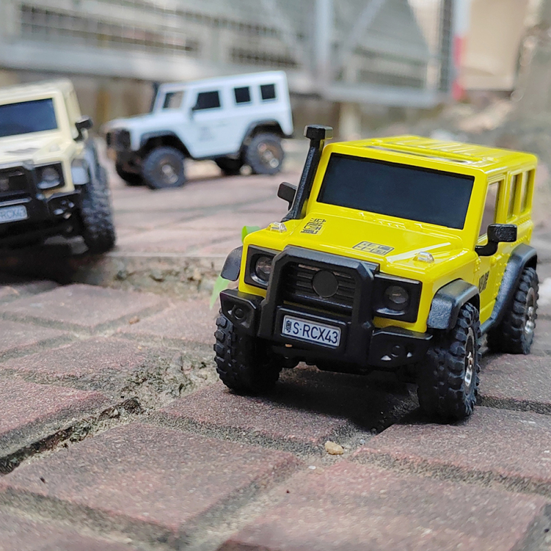 LDARC X43 1:43 Crawler RC Car Simulation Full Time 4WD Climbing Vehicle Toy Remote Control Toys RTR Kit for Kids and Adults Toys