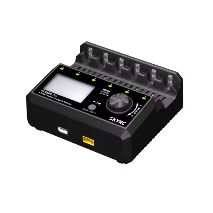 SKYRC NC2500 Pro SK-100185 DC 12V 2A AA AAA NiMH/NiCD Multi-function Charger