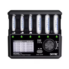 SKYRC NC2500 Pro SK-100185 DC 12V 2A AA AAA NiMH/NiCD Multi-function Charger