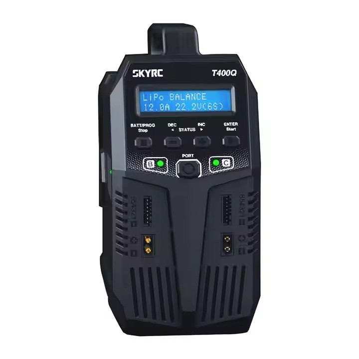 SKYRC - T400Q 4 Port AC / DC 4x100w Charger