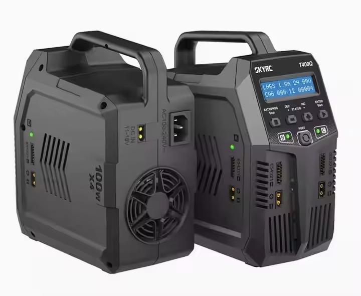 SKYRC - T400Q 4 Port AC / DC 4x100w Charger