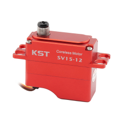KST SV15-12 SHV Mini Coreless Digital Servo Dual Ball Bearing 20.0Kgf.cm 0.10sec/60° for RC Helicopters, Industrial UAVs & Robotics
