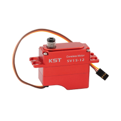 KST SV15-12 SHV Mini Coreless Digital Servo Dual Ball Bearing 20.0Kgf.cm 0.10sec/60° for RC Helicopters, Industrial UAVs & Robotics
