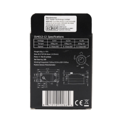 KST SV4012-12 SHV 4 pole Brushless Low Profile Servo 42.0Kgf.cm 0.10sec/60°for RC Cars, Fixed-Wings & Robotics