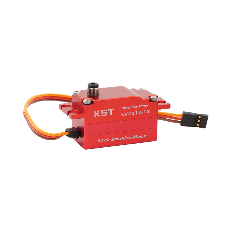 KST SV4012-12 SHV 4 pole Brushless Low Profile Servo 42.0Kgf.cm 0.10sec/60°for RC Cars, Fixed-Wings & Robotics