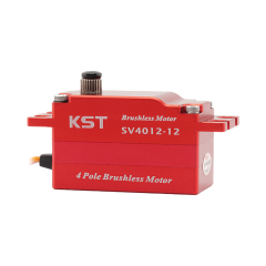 KST SV4012-12 SHV 4 pole Brushless Low Profile Servo 42.0Kgf.cm 0.10sec/60°for RC Cars, Fixed-Wings & Robotics
