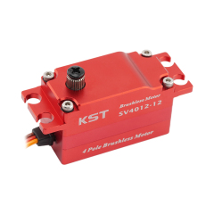 KST SV4012-12 SHV 4 pole Brushless Low Profile Servo 42.0Kgf.cm 0.10sec/60°for RC Cars, Fixed-Wings & Robotics