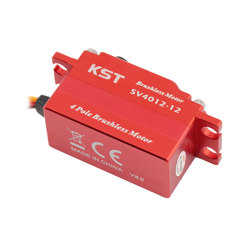 KST SV4012-12 SHV 4 pole Brushless Low Profile Servo 42.0Kgf.cm 0.10sec/60°for RC Cars, Fixed-Wings & Robotics