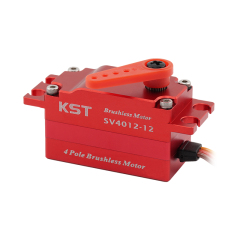 KST SV4012-12 SHV 4 pole Brushless Low Profile Servo 42.0Kgf.cm 0.10sec/60°for RC Cars, Fixed-Wings & Robotics