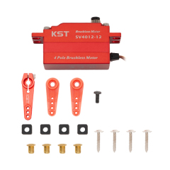 KST SV4012-12 SHV 4 pole Brushless Low Profile Servo 42.0Kgf.cm 0.10sec/60°for RC Cars, Fixed-Wings & Robotics
