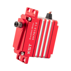 KST SV7012-12 SHV Contactless 4 Pole Brushless Digital Servo 75.0Kgf.cm 0.10sec/60° 6BB For Large Scale RC Planes, Industrial UAVs & Robotics