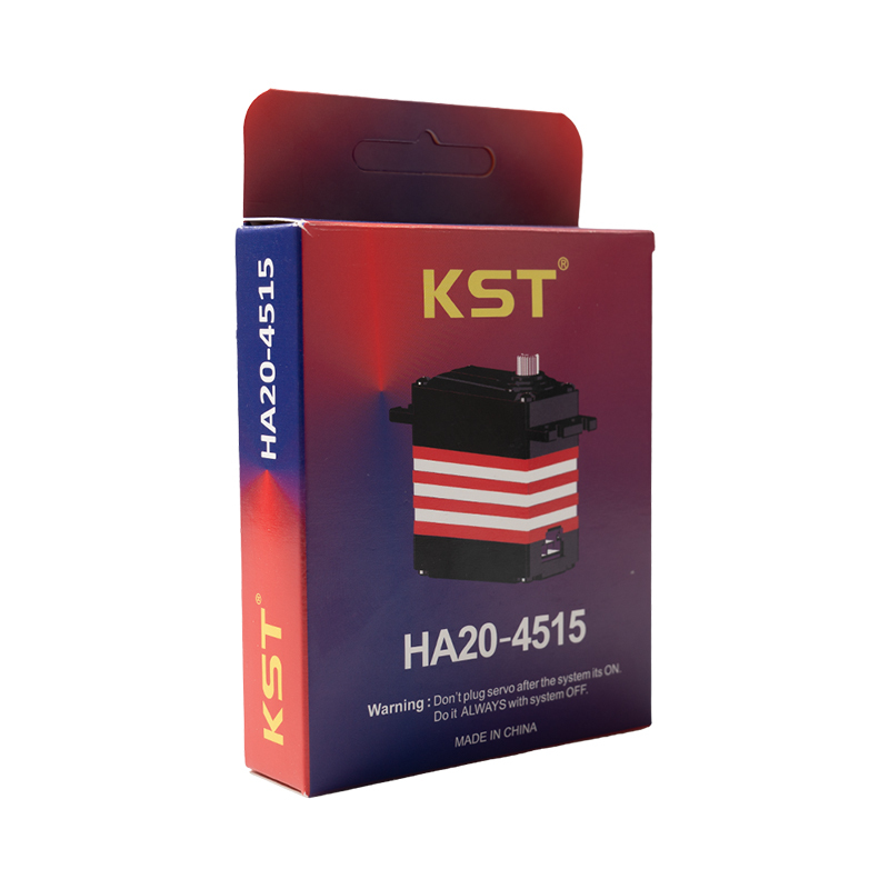 KST HA20-4515 Brushless Standard Servo 50Kgf.cm 0.13sec/60° Dual Ball Bearing for Large Scale RC Planes, Competition RC Planes & Industrial UAVs