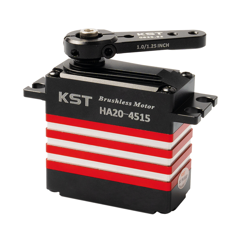 KST HA20-4515 Brushless Standard Servo 50Kgf.cm 0.13sec/60° Dual Ball Bearing for Large Scale RC Planes, Competition RC Planes & Industrial UAVs