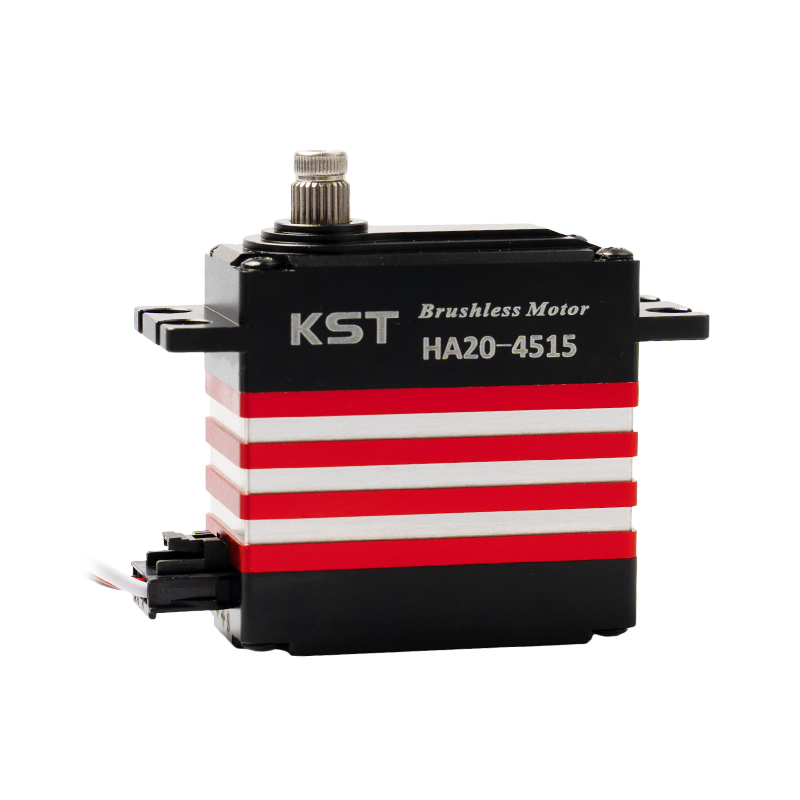 KST HA20-4515 Brushless Standard Servo 50Kgf.cm 0.13sec/60° Dual Ball Bearing for Large Scale RC Planes, Competition RC Planes & Industrial UAVs