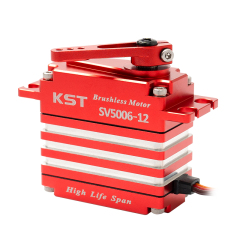 KST SV5006-12 SHV 4 Pole Brushless Digital Standard Servo 55Kgf.cm 0.063sec/60° 6BB For RC Cars, Competition RC Planes & Robotics