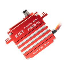 KST SV5006-12 SHV 4 Pole Brushless Digital Standard Servo 55Kgf.cm 0.063sec/60° 6BB For RC Cars, Competition RC Planes & Robotics