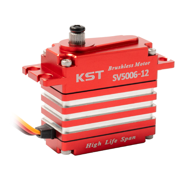 KST SV5006-12 SHV 4 Pole Brushless Digital Standard Servo 55Kgf.cm 0.063sec/60° 6BB For RC Cars, Competition RC Planes & Robotics