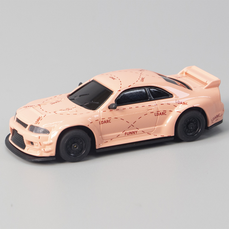 LDARC R02 1: 64 Full Scale 4CH 2.4GHz Remote Control Toys Mini RC Sports Car RTR