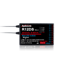 Radiolink R12DS 12 Channels PWM/SBUS&PWM Receiver for Radio AT9,AT9S,AT10,AT10II