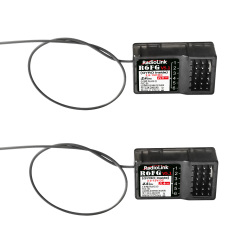 Radiolink R6FG 2.4GHz ISM Band 6 Channels Receiver with Integrated Gyro for RC Car Boat Transmitter