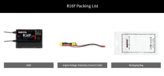 Radiolink R12F 12 Channels PWM, SBUS, CRSF Receiver
