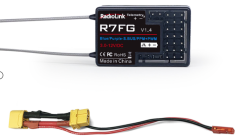 Radiolink R7FG 7-Channel Dual Antenna Receiver +Voltage Cable for Car/Boat Transmitter