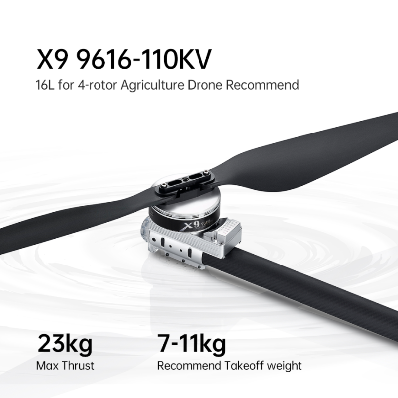 Hobbwing XRotor X9 Power System Combo ESC & Motor with Propeller for Agricultural Drones