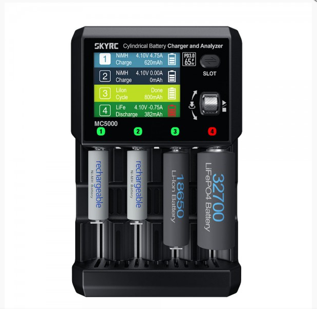 SKYRC - MC5000 Cylindrical Battery Charger and Analyzer