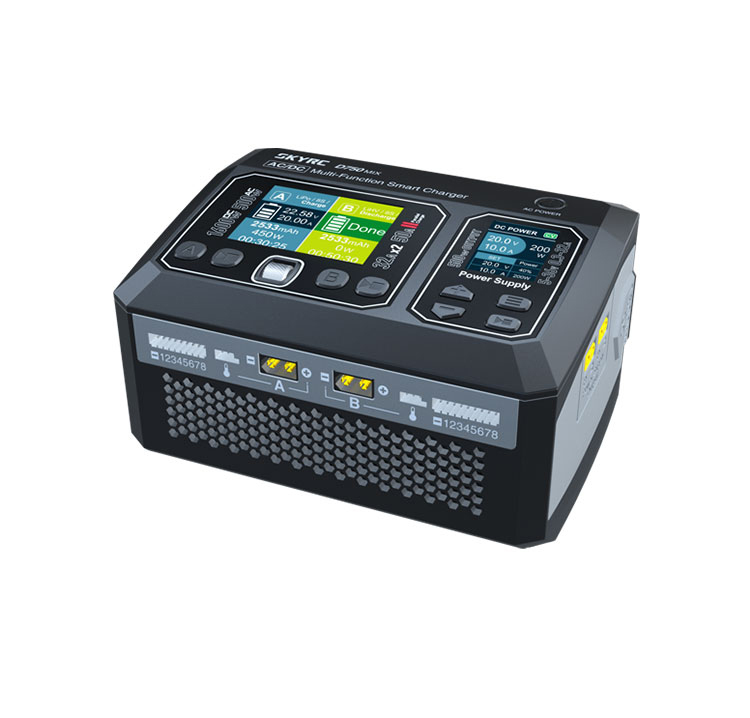 SKYRC - D750 MIX 500W AC 1600W DC Dual Channel Multi-Function Smart Charger